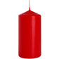 Red | Pillar Candles | Choose 60mm to 250mm Tall