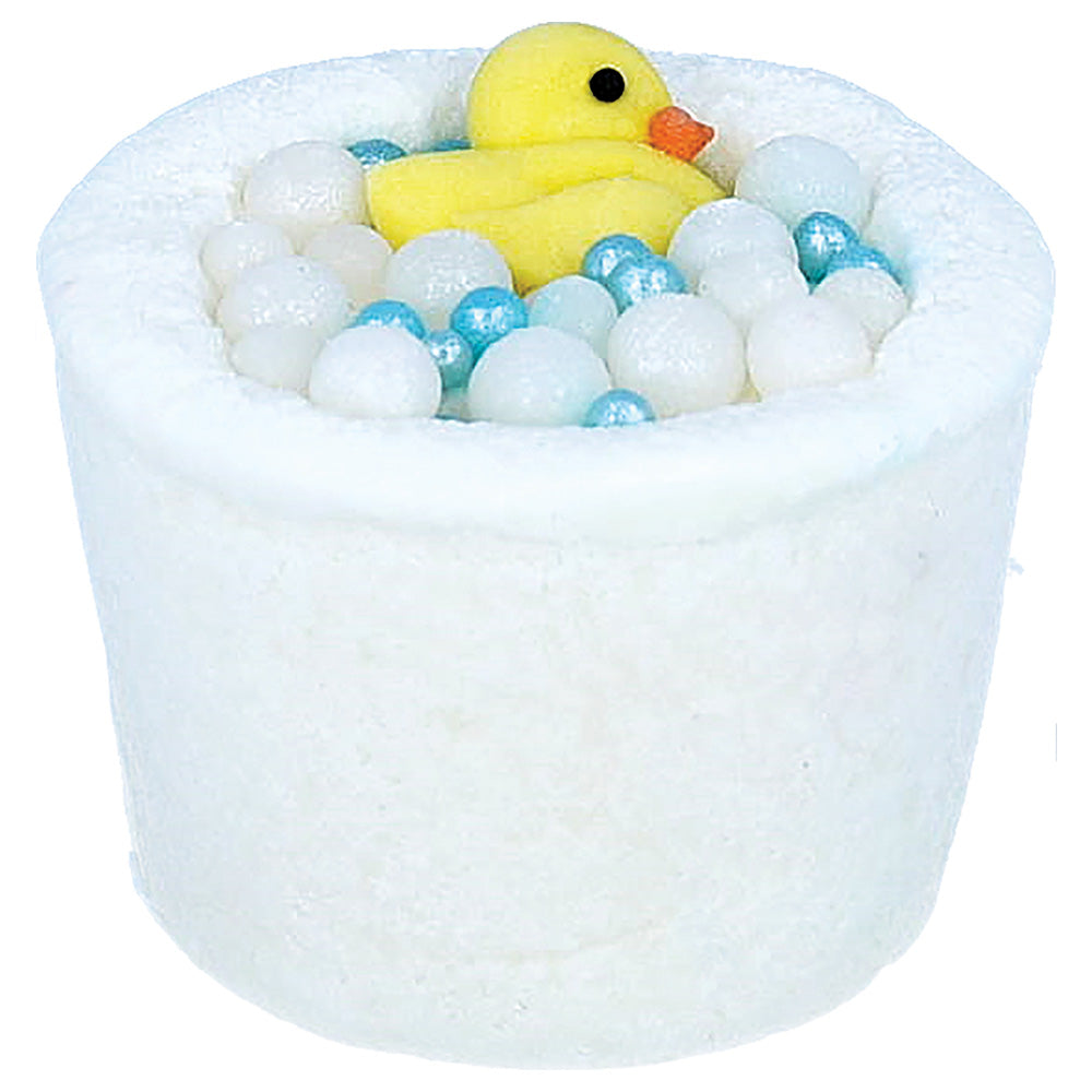 Rub a Dub Duckie Mallow | Bath Bomb | Mini Gift | Cracker Filler