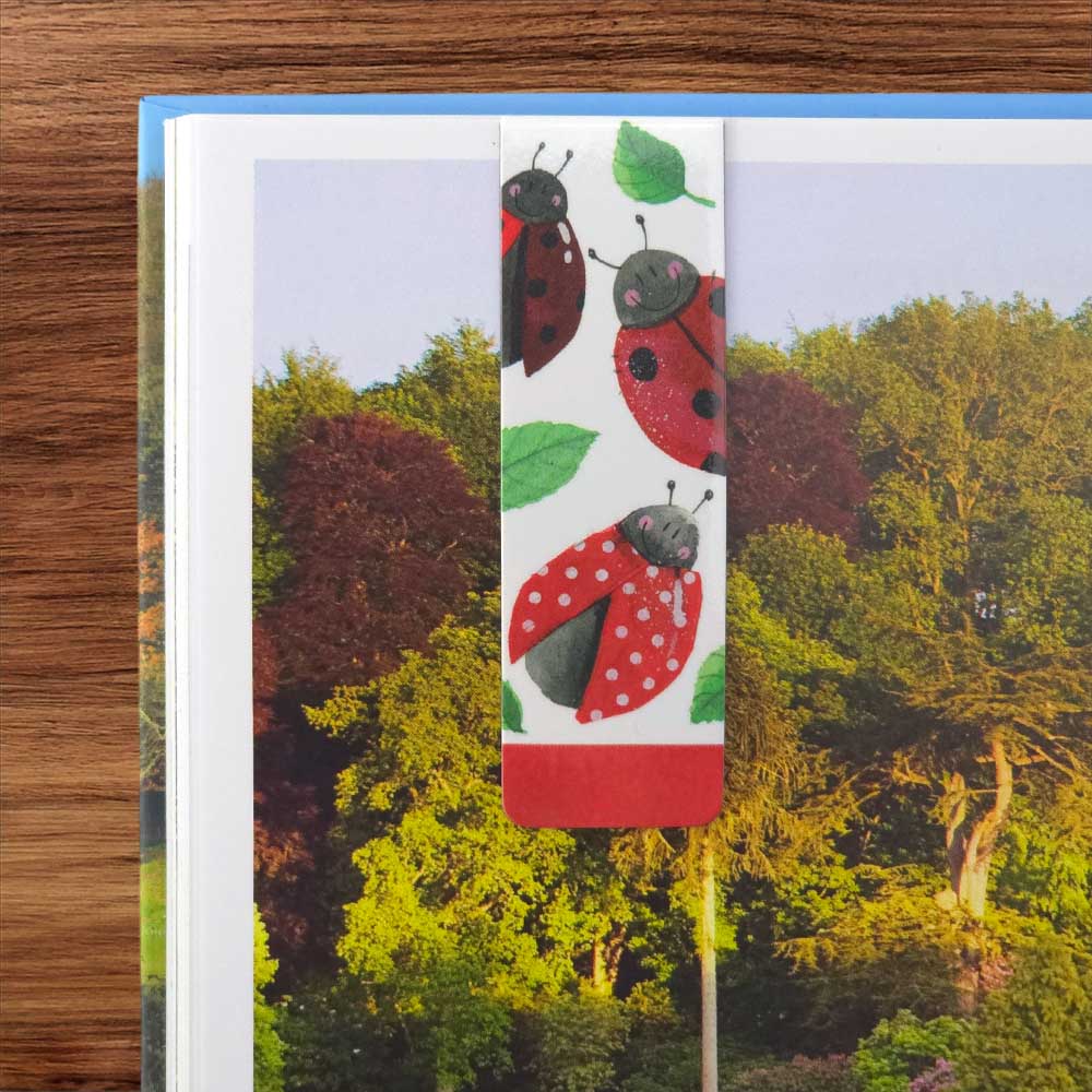 Ladybirds | Double Sided Magnetic Bookmark | Mini Gift | Cracker Filler