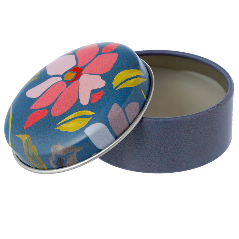 Pretty Blue Floral Lip Balm in Tin | Julie Dodsworth | Mini Gift | Cracker Filler