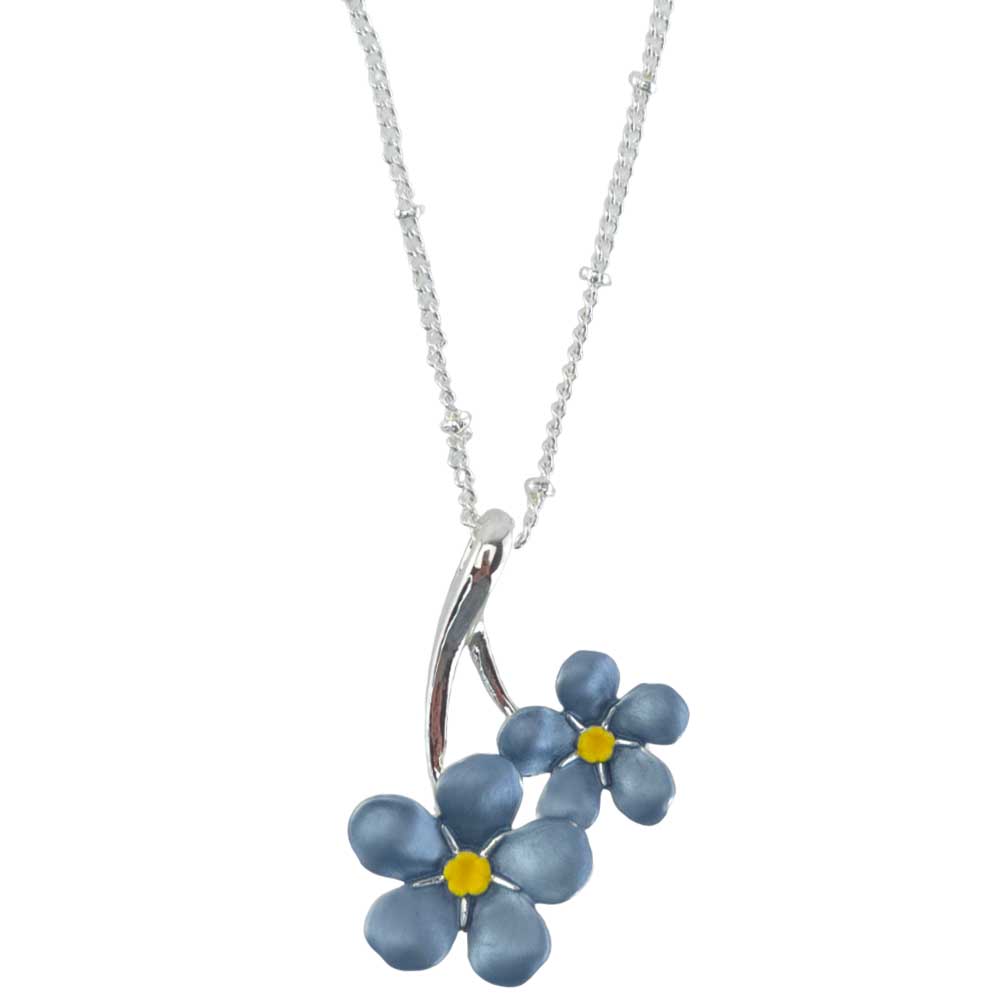 Forget Me Not Necklace | Pendant on Chain | Mini Gift | Cracker Filler