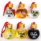 Christmas Baubles to Fill & Drink | For Liquids | Hang or Table Gift | Pack of 6