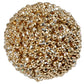 12 Wired Gold Glittered Berries for Christmas Wreaths & Faux Floristry