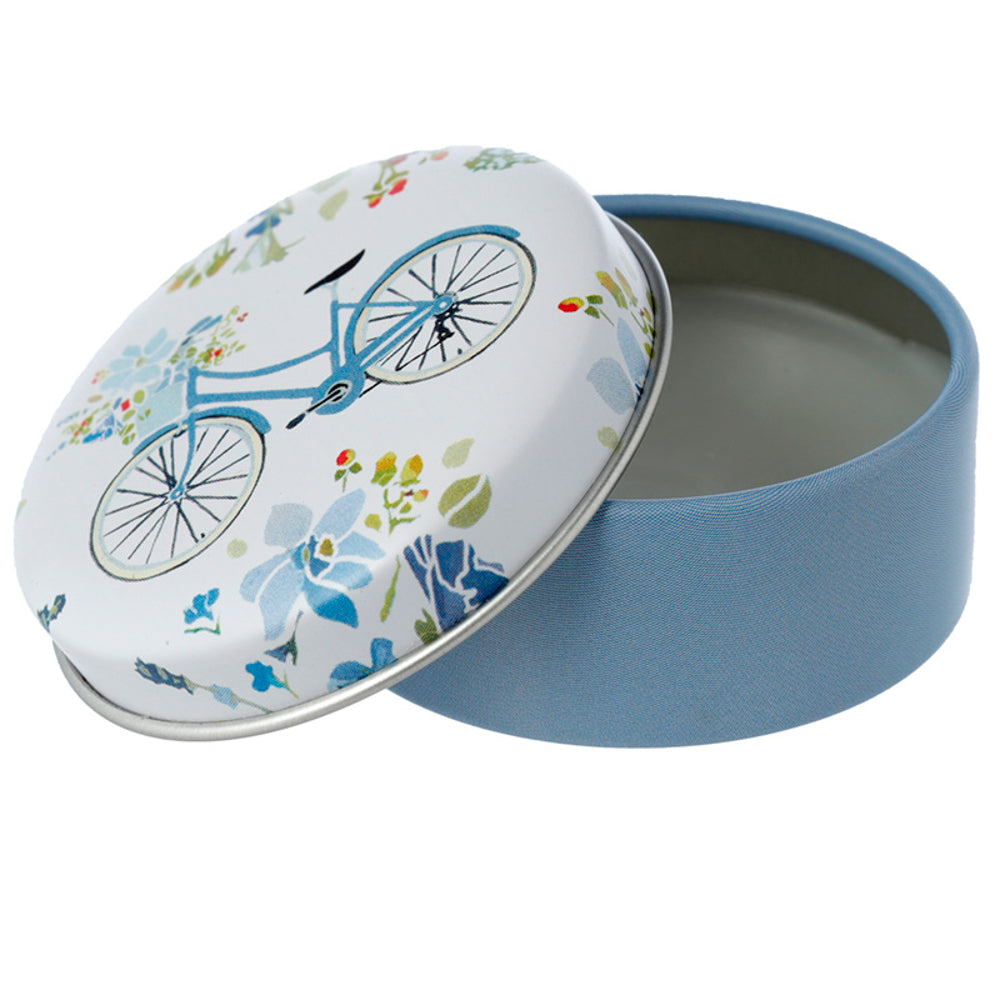 Pretty Blue Floral Lip Balm in Tin | Julie Dodsworth | Mini Gift | Cracker Filler