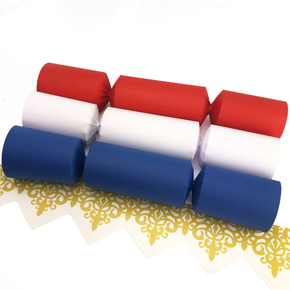 Patriotic Mix | Craft Kit to Make 12 Crackers | Recyclable | Cracker Making