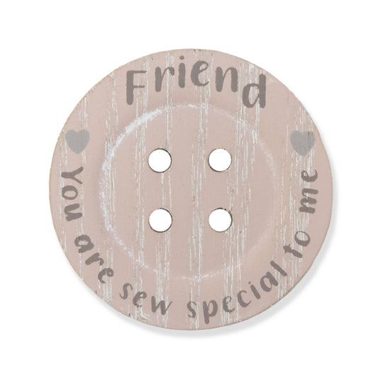 Friend | You Are Sew Special | Wood Button Magnet | Mini Gift | Cracker Filler