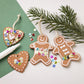 Gingerbread Ornaments | Makes 7 | Kids Christmas Modelling Craft Kit