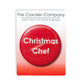 Christmas Chef | 38mm Button Pin Badge | Mini Gift | Cracker Filler