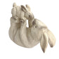 Mother & Baby Hare Ornament - 17cm | Easter Home Decoration