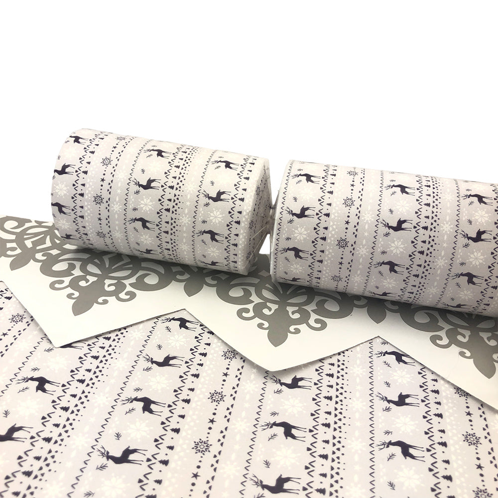 Nordic Christmas Print | Cracker Making Craft Kit | Make & Fill Your Own
