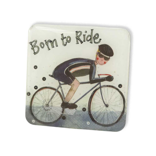 Born to Ride | Cyclist | Fridge Magnet | Mini Gift | Cracker Filler