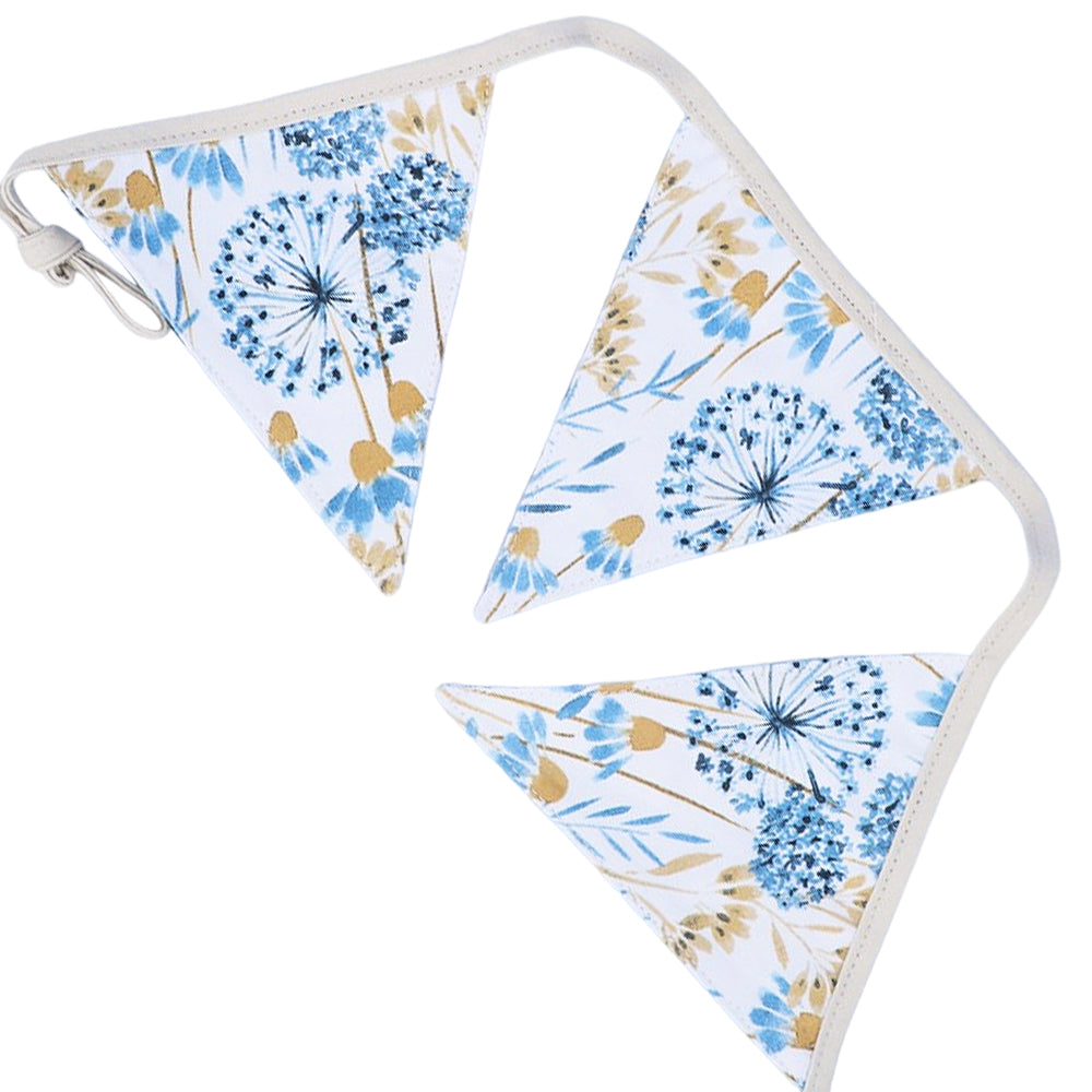 Wild Meadow | 1.8m Cotton Bunting  | 6 Pennants | Gisela Graham