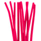 Single Colour | 30cm Craft Pipecleaners | Chenille Stems | 6mm Wide | Pack of 10