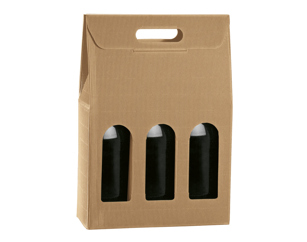 Wine Bottle Gift Boxes | Choose 1 to 4 Bottles | Selection of Colours