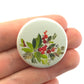 Watercolour Berries | 38mm Button Pin Badge | Mini Gift | Cracker Filler