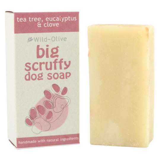 Big Scruffy Dog Soap | 50g Dog Soap Bar | Mini Gift | Cracker Filler