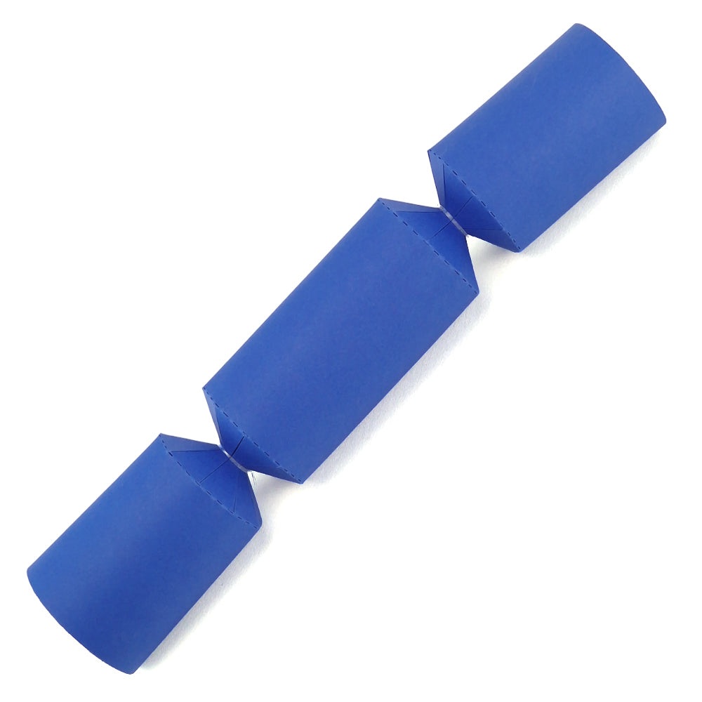 Royal Blue | Small Crackers | Make & Fill Your Own Crackers | Eco Recyclable