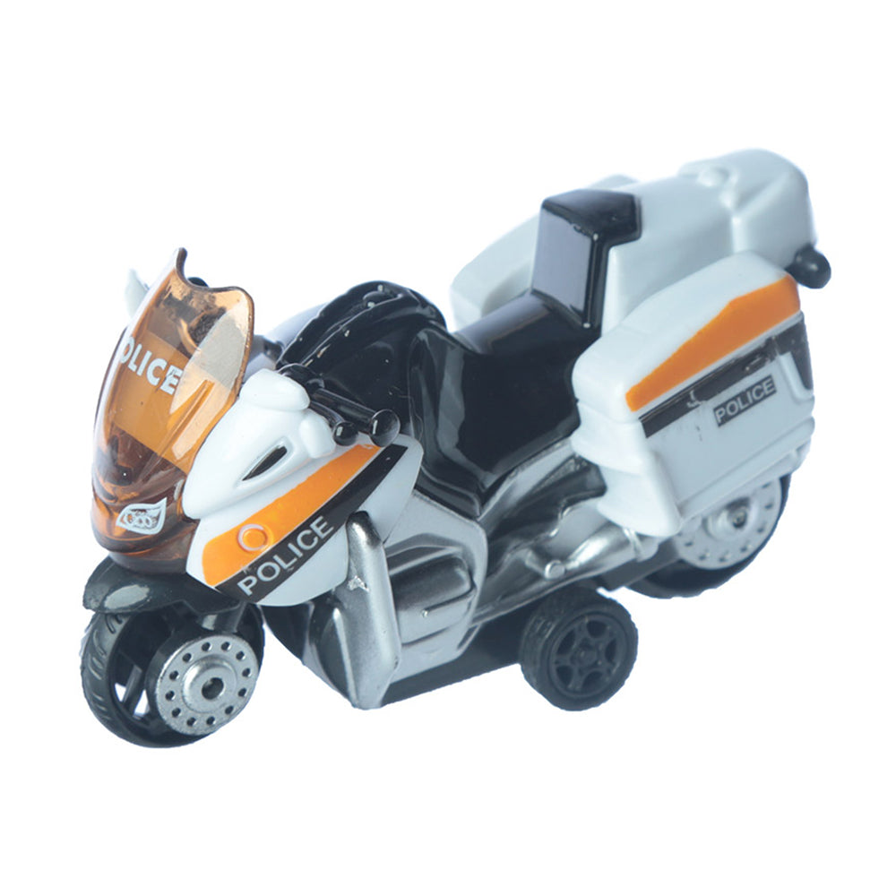 Police Motorcycle Pull Back & Go Toy | Mini Gift | Cracker Filler