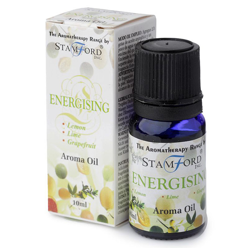 Energising | Aroma Oil for Burners | 10ml | Mini Gift | Cracker Filler