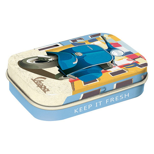 Vespa Italian Laundry | Sugar Free Mint Tin | Mini Gift | Cracker Filler