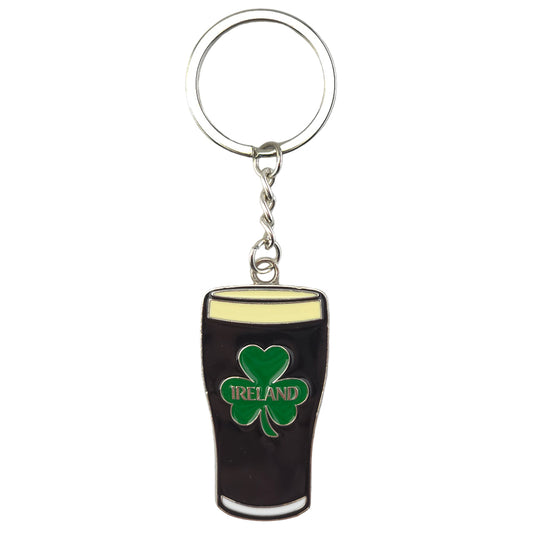 Irish Stout | Metal Keyring | Mini Gift | Cracker Filler