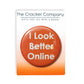 I Look Better Online | 38mm Button Pin Badge | Mini Gift | Cracker Filler