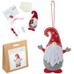 Christmas Gonk | Mini Felt Sewing Kit | Hanging Decoration | Craft Kit