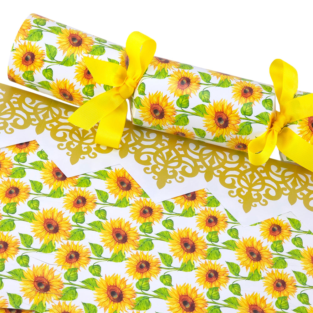 Bright Sunflowers | Cracker Making Craft Kit | Make & Fill Your Own