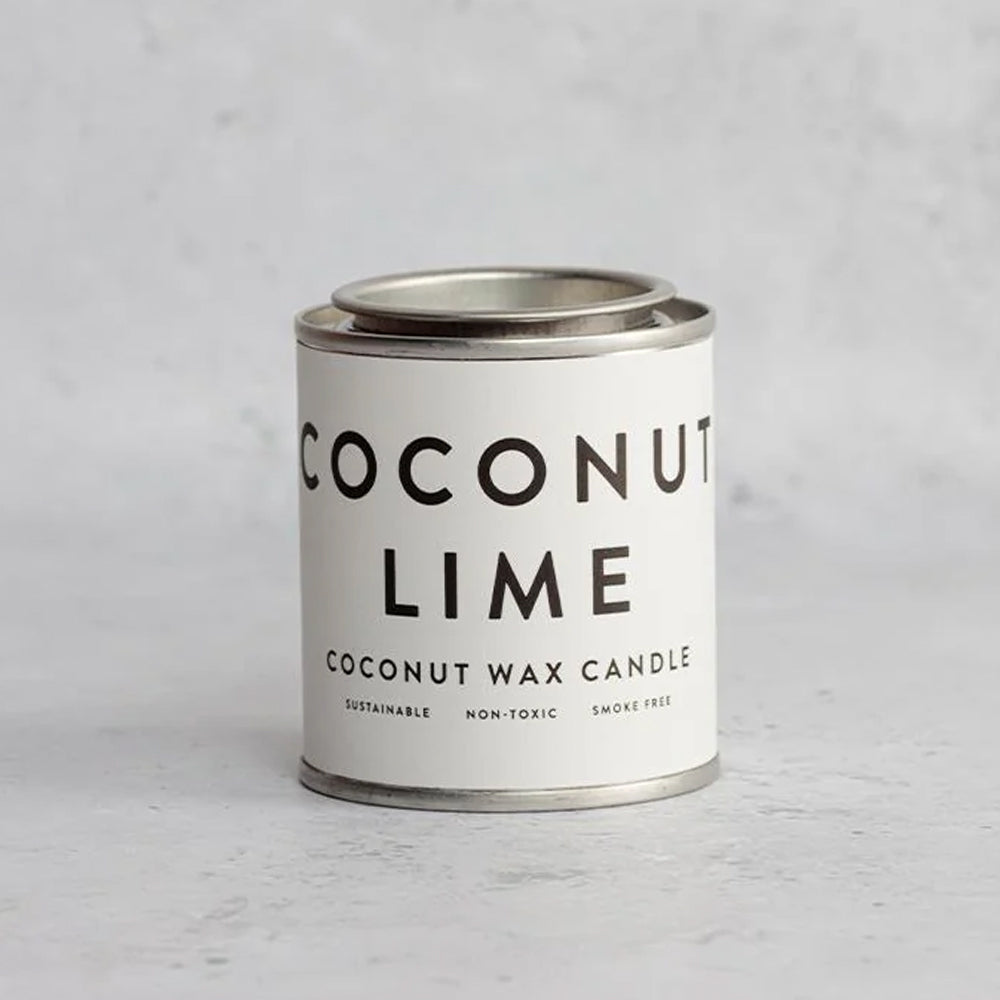 Coconut Lime | Coconut Wax Candle in a Mini Tin | Cracker Filler | Little Gift