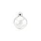 8 7cm Clear Fillable Glass Christmas Tree Bauble Decorations