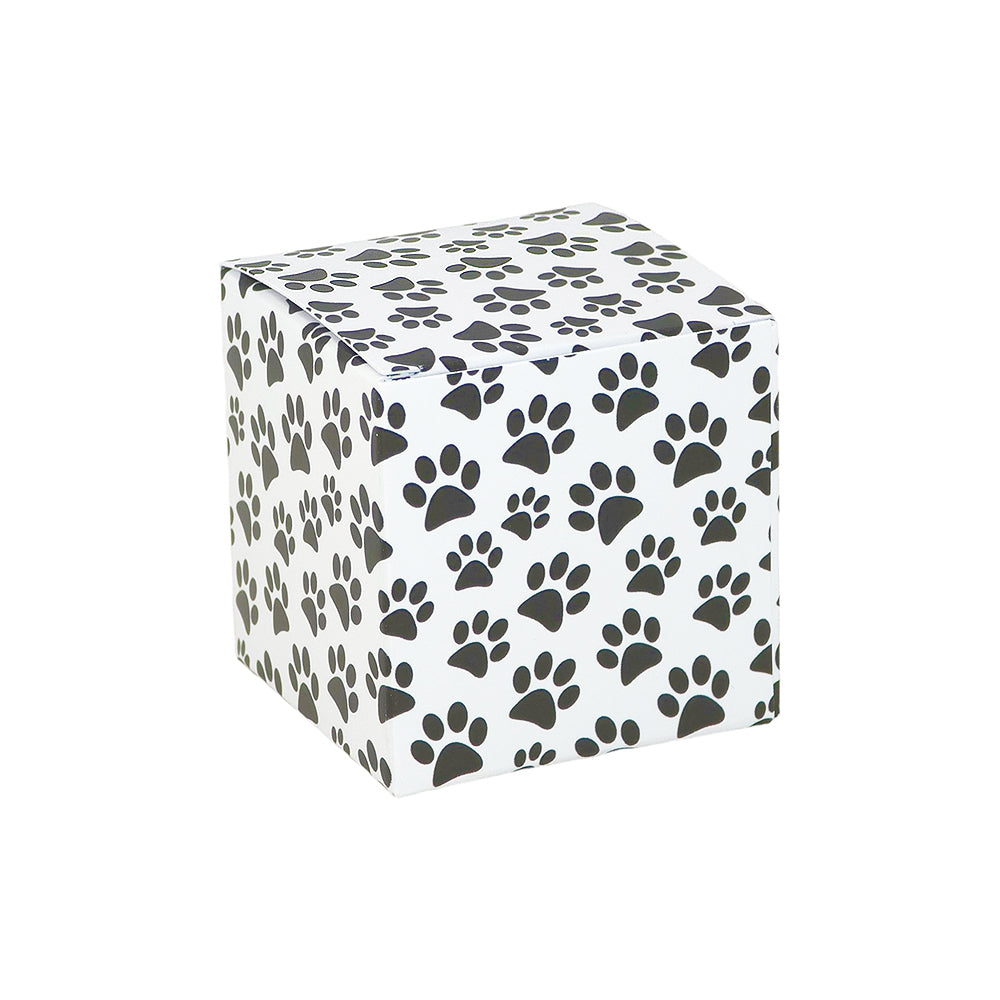 Pet Pawprints | Mini Gift Box | 5cm Cube | 6 Boxes