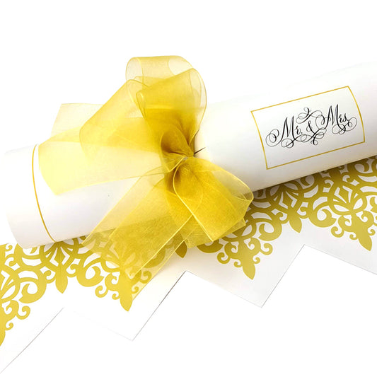 Mr & Mrs Classic Wedding | 6 Large Bowtastic Crackers | Make & Fill Your Own