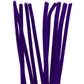 Single Colour | 30cm Craft Pipecleaners | Chenille Stems | 6mm Wide | Pack of 10