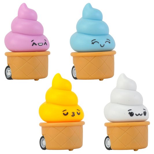 Pull Back & Go Ice Cream Cones | Single | Mini Gift | Cracker Filler