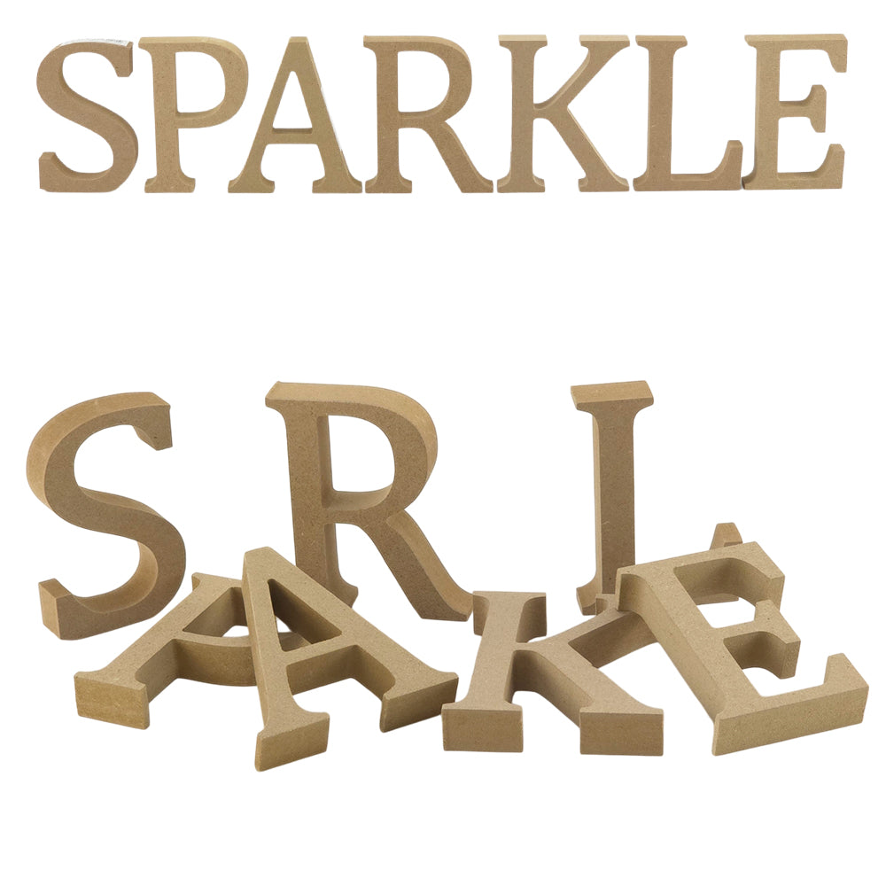 SPARKLE | Create Your Own Wood Christmas Word | 8cm or 13cm Wood Letters