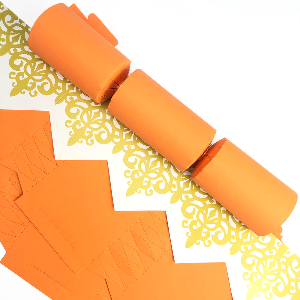 Orange | Cracker Making DIY Craft Kits | Make Your Own | Eco Recyclable