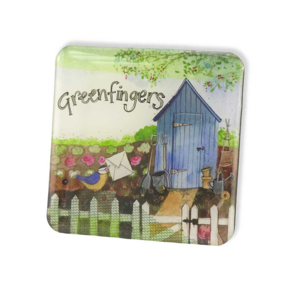 Green Fingers | Gardening | Fridge Magnet | Mini Gift | Cracker Filler