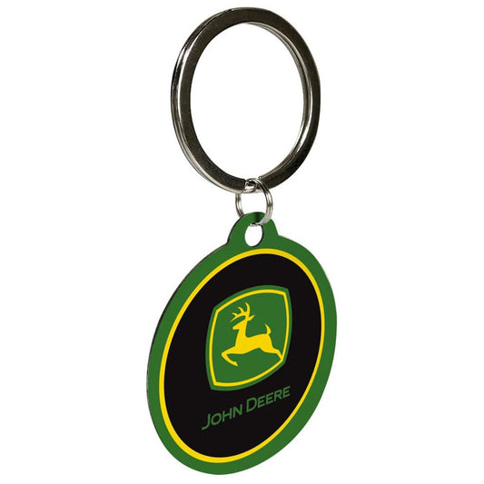 John Deer Tractor Logo | Metal Keyring | Mini Gift | Cracker Filler