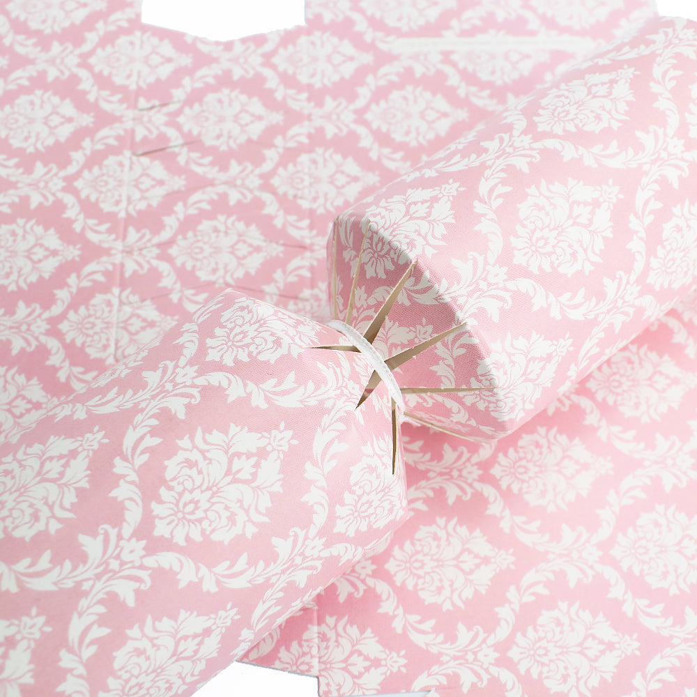 Pink Damask | Cracker Making Craft Kit | Make & Fill Your Own