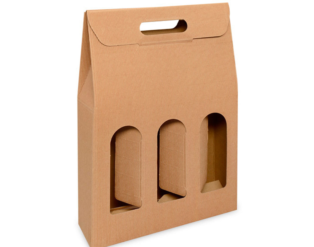 Wine Bottle Gift Boxes | Choose 1 to 4 Bottles | Selection of Colours