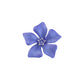 Pretty Periwinkle Brooch | Deep Blue | 3cm Wide | Mini Gift | Cracker Filler