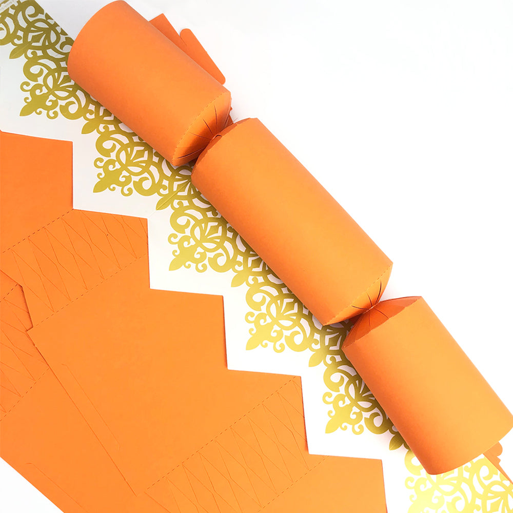 Orange | Cracker Making DIY Craft Kits | Make Your Own | Eco Recyclable