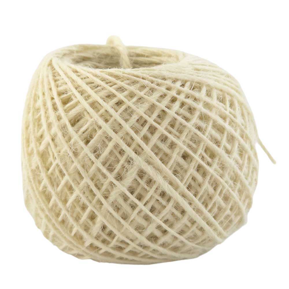 Natural Jute String | Skinny 1mm Wide | 50m | Crafts, Gifts & Cracker Tying