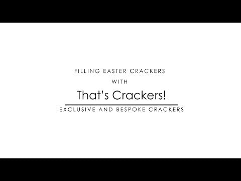 Stand Up Easter Bunny | Cracker Making Craft Kit | Make & Fill Your Own