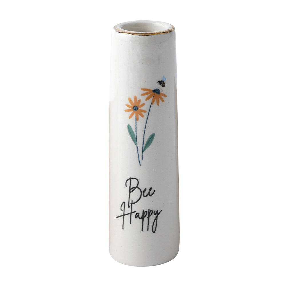 Bee Happy | Little Bud Vase | Mini Gift | Cracker Filler