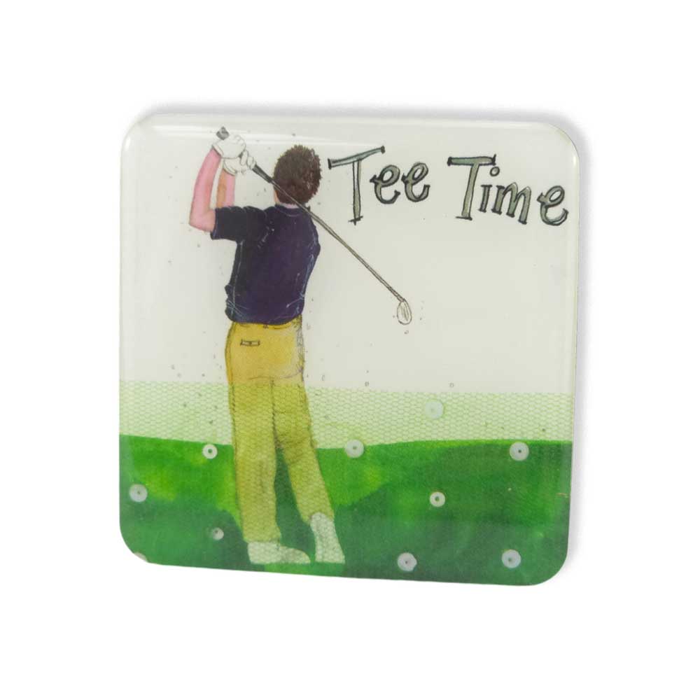 Tee Time | Golf | Fridge Magnet | Mini Gift | Cracker Filler