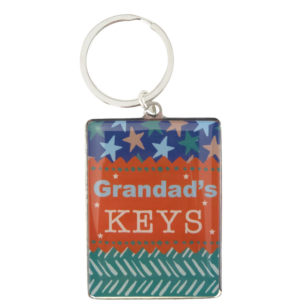 Grandad's Keys | Metal Keyring | Mini Gift | Cracker Filler