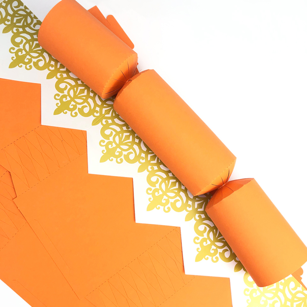 Orange | Cracker Making DIY Craft Kits | Make Your Own | Eco Recyclable