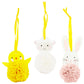 Easy Peasy Easter Pom Pom Kit | Makes 6 Hanging Decorations | Kids Craft Kit