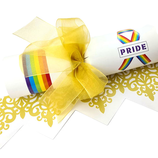 Simply Pride | 6 Large Bowtastic Crackers | Make & Fill Your Own